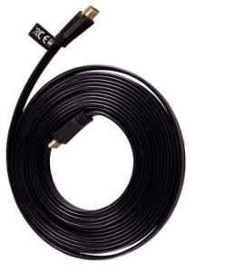 Kabel HDMI Esperanza EB201 płaski 5m czarny
