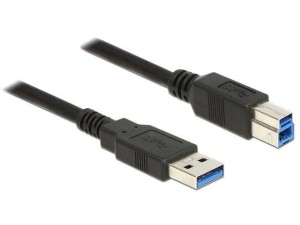 Kabel USB AM-BM 3.0 Delock 2m czarny