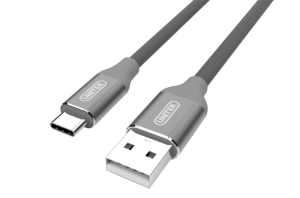 Kabel Unitek Y-C4025AGY Premium USB-USB TypC 2.0; Gray