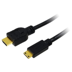 Kabel HDMI LogiLink CH0022 HDMI (A) > mini HDMI (C), 1,5m