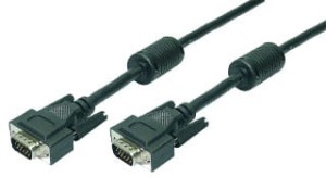Kabel VGA LogiLink CV0003 VGA 2x Ferryt, 5m