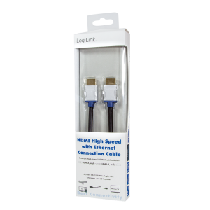 Kabel HDMI Ethernet LogiLink BHAA30 HDMI (M) > HDMI (M) 3m
