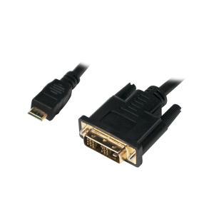 Kabel HDMI Logilink CHM002 mini HDMI - DVI/D M/M 1m