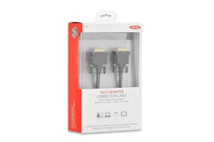 Kabel połączeniowy Ednet DVI-D Dual Link DVI-D/DVI-D 2m Black