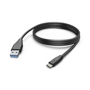 Kabel USB 3.1 Hama Type-C (M) - A (M), 3m, czarny
