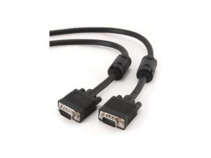 Kabel VGA Lanberg D-Sub 15-pin M/M 3m Ekranowany Ferryt czarny
