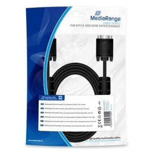 Kabel SVGA MediaRange MRCS114 VGA/VGA, 3m, czarny
