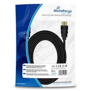 Kabel HDMI MediaRange MRCS142 HDMI/HDMI with Ethernet, 5m, czarny