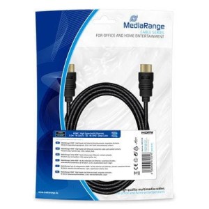 Kabel HDMI MediaRange MRCS198 HDMI/HDMI with Ethernet , 3.0m, czarny