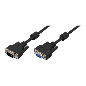 Przedłużacz VGA LogiLink CV0019 VGA 2x Ferryt 10m