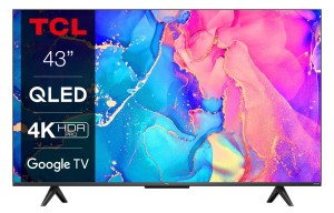 Telewizor 43'' TCL 43C635 QLED (4K UHD HDR DVB-T2/HEVC Android)