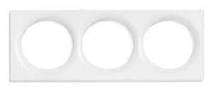 Potrójna ramka ozdobna FIBARO, biała (FG-Wx-PP-0004)