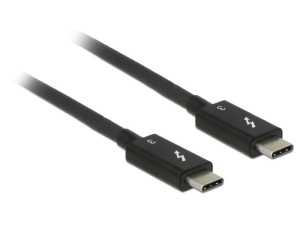 Kabel Thunderbolt 3 Delock M/M 2m czarny