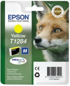 TUSZ EPSON T1284 YELLOW  STYLUS S22/SX125/SX425W/BX305F