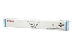 Canon C-EXV 34 kaseta z tonerem 1 szt. Oryginalny Cyjan