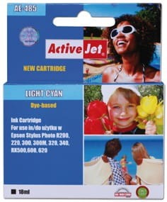 Tusz Activejet AE-485N (zamiennik Epson T0485; Supreme; 17 ml; jasny niebieski)