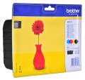 Tusz Brother zestaw LC121VALBP=LC-121VALBP, zawiera CMYBK, LC121C+LC121M+LC121Y+LC121BK - 937562
