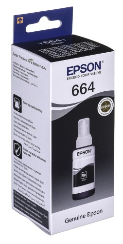 Tusz Epson C13T66414A (oryginał ; 70 ml; czarny) - 801695