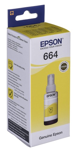 Tusz Epson C13T66444A (oryginał ; 70 ml; żółty) - 847868