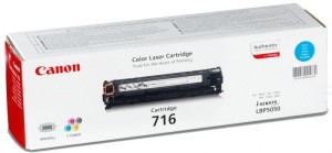 Canon Cartridge 716 Black kaseta z tonerem 1 szt. Oryginalny Czarny