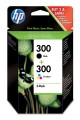 Tusz HP zestaw HP 300+HP 300, HP300+HP300=CN637EE, zawiera czarny i kolor, CC640EE+CC643EE - 937668