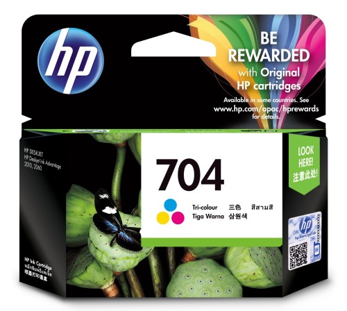 Tusz HP kolor HP 704, HP704=CN693AE, 200 str.,6 ml - 1130478