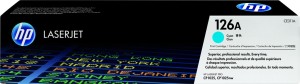 Toner HP niebieski HP 126A, HP126A=CE311A, 1000 str.
