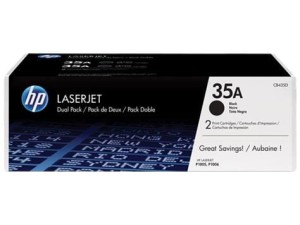Toner HP zestaw HP 35A, HP35A=CB435AD, zawiera 2 szt. czarny CB435A