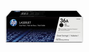 Toner HP zestaw HP 36A, HP36A=CB436AD, zawiera 2 szt. czarny CB436A