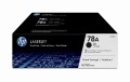 Toner HP zestaw HP 78A, HP78A=CE278AD, zawiera 2 szt. czarny CE278A - 882545