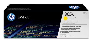 Toner HP żółty HP 305A, HP305A=CE412A, 2600 str.