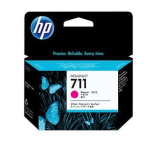 Tusz HP 711 magenta | 3x29ml