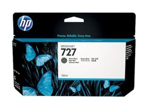 Tusz HP 727 mate black | 130 ml