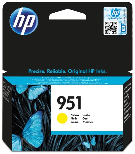 Tusz HP żółty HP 951, HP951=CN052AE, 700 str. - 882767