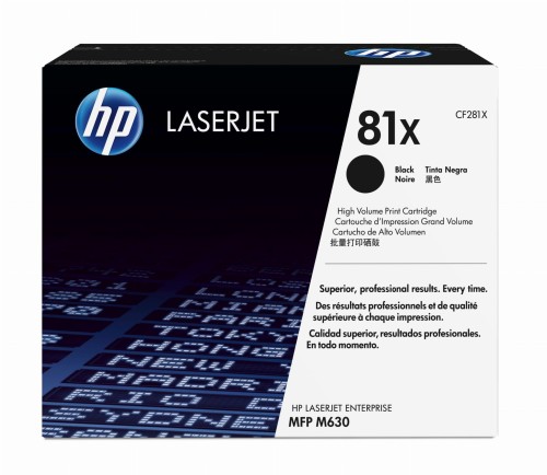 Toner HP czarny HP 81X, HP81X=CF281X, 25000 str. - 800542