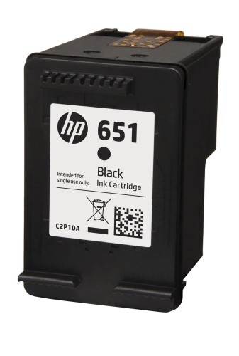 Tusz HP czarny HP 651, HP651=C2P10AE, 600 str. - 882821