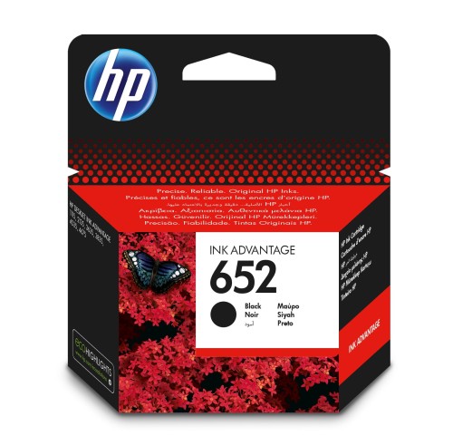Tusz HP czarny HP 652, HP652=F6V25AE, 360 str. - 1130416