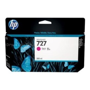 Tusz HP 727 magenta | 300 ml | HP DesignJet T1500/T1530/T2500/T2530/T920/T930