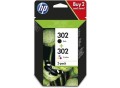 Tusz HP zestaw HP 302+HP 302, HP302+HP302=X4D37AE, zawiera czarny i kolor, F6U66AE+F6U65AE - 565715