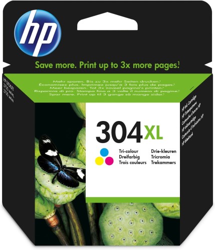 Tusz HP kolor HP 304XL , HP304XL=N9K07AE, 300 str. - 1130481