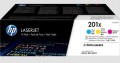Toner HP zestaw HP 201X, HP201X=CF253XM, zawiera CMY, CF401X+CF402X+CF403X - 562648