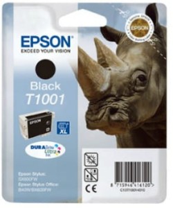 TUSZ EPSON T1001 BLACK DURABRITE ULTRA  259ML  EPSON STYLUS OFFICE B40W/BX60