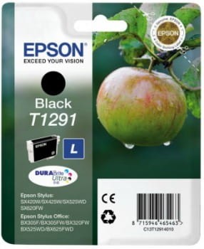 Tusz Epson T1291 black | Stylus SX425W/SX525WD/BX305F/BX320FW/BX625FWD - 476429