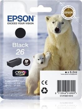 TUSZ EPSON T2611 PHOTO BLACK |4,7 ML| XP-600/700/800 - 476473