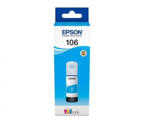 Tusz Epson 106 EcoTank Cyan 70ml (C13T00R240) - 975502
