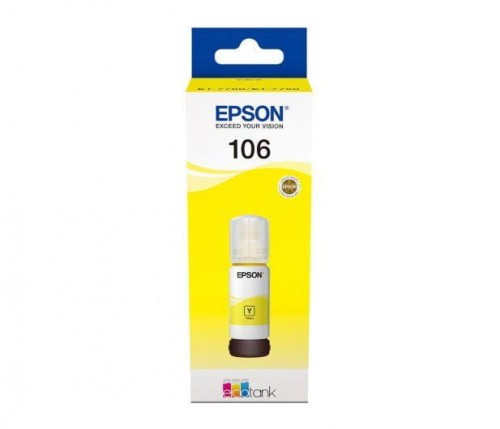 Tusz Epson 106 EcoTank Yellow 70ml (C13T00R440) - 975504