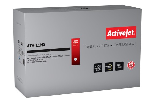 Toner Activejet ATH-11NX (zamiennik HP 11X Q6511X, Canon CRG-710H; Supreme; 13500 stron; czarny) - 800304