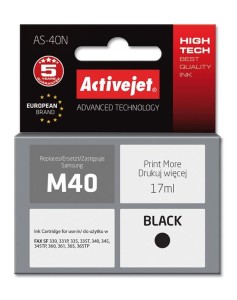 Tusz Activejet AS-40N (zamiennik Samsung M40; Supreme; 17 ml; czarny)