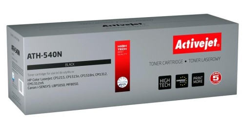 Toner Activejet ATH-540N (zamiennik HP 125A CB540A, Canon CRG-716B; Supreme; 2400 stron; czarny) - 800194