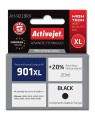 Tusz Activejet AH-901BRX (zamiennik HP 901XL CC654AE; Premium; 20 ml; czarny) - 802244